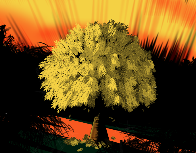 autumn sunrise