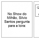 Loira no Show do Milhão