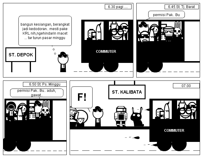 "carut marut transportasi publik"