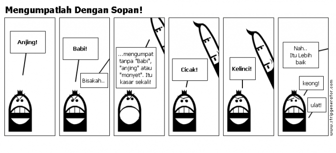 Mengumpatlah Dengan Sopan!