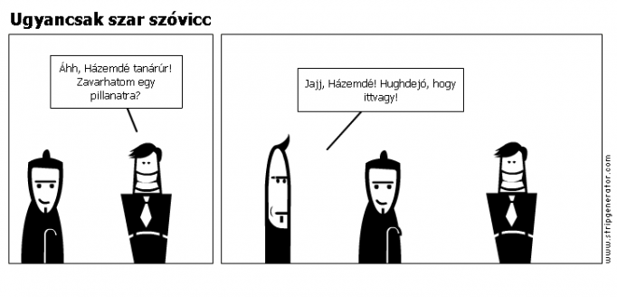 Ugyancsak szar szóvicc
