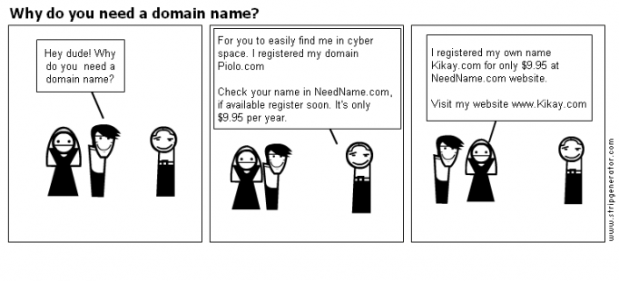 Why do you need a domain name?