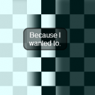 Why ?