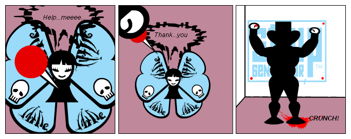 Butterfly...(3)...Friends?