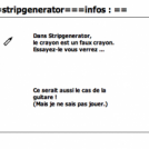 ===stripgenerator===infos : ==