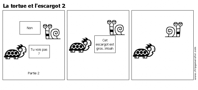 La tortue et l'escargot 2