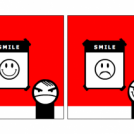 : )