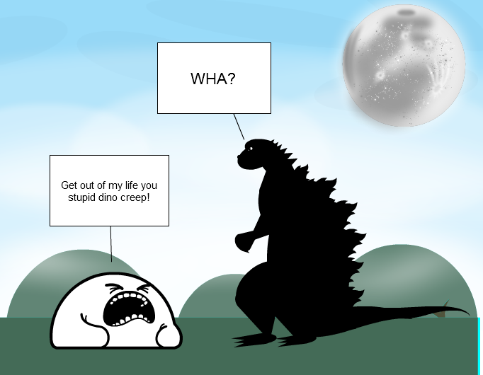 Dino+Blob= Creep