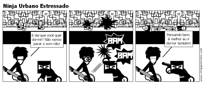 Ninja Urbano Estressado