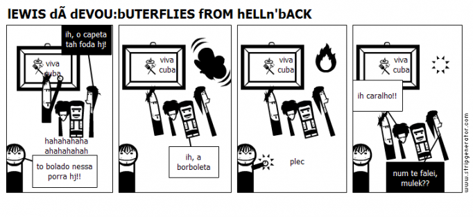 lEWIS dÃ dEVOU:bUTERFLIES fROM hELLn'bACK