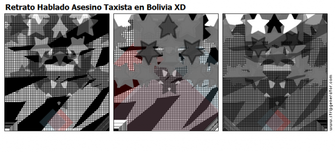 Retrato Hablado Asesino Taxista en Bolivia XD
