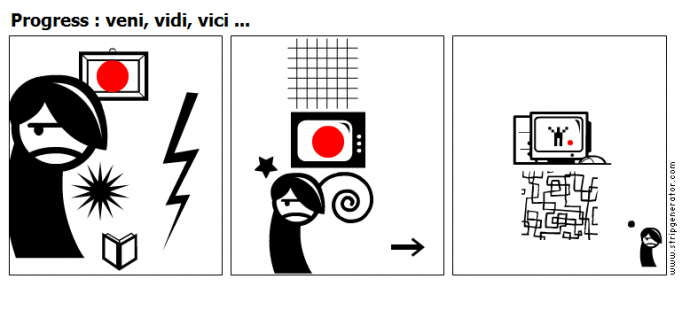 Progress : veni, vidi, vici ...