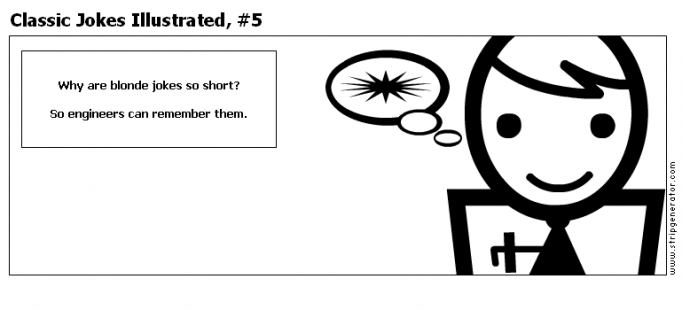 Classic Jokes Illustrated, #5