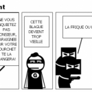 Superslip au restaurant