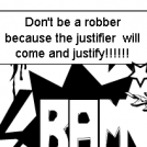 don't be a criminal