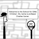 School for Gifted Children: The exit please?