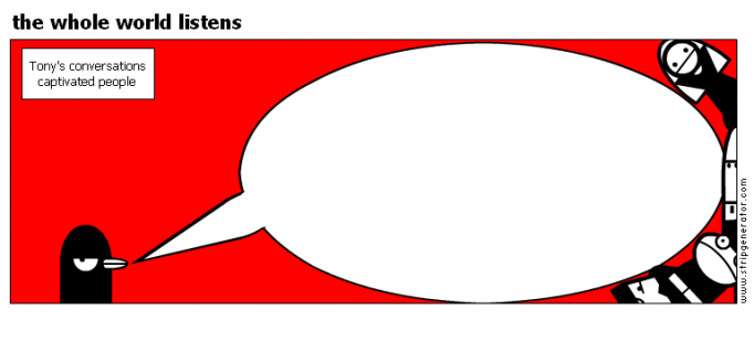 the whole world listens