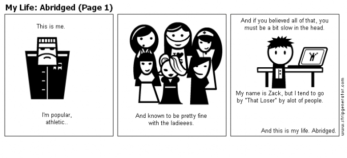 My Life: Abridged (Page 1)