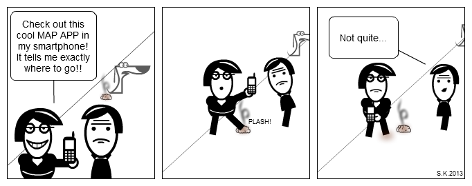 Cartoon: Things your smartphone does not tell you