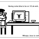 I`m at work now.