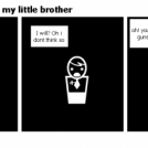 Violence is BAD- by my little brother
