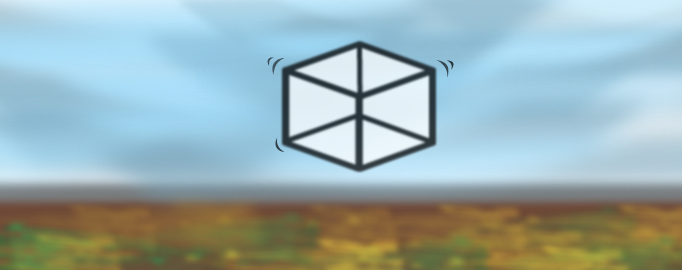 Hovering cubic spaceship