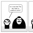 Don't drink the water