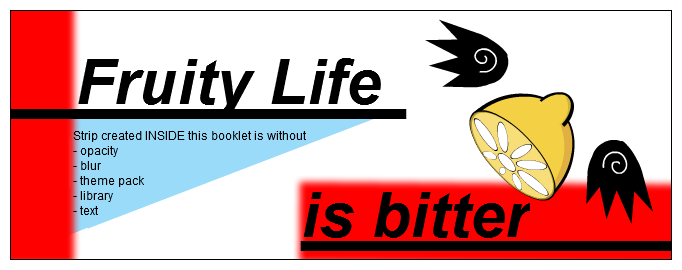Fruity Life - booklet