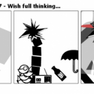Elevator Comic # 97 - Wish full thinking...