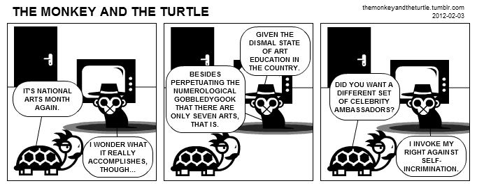 The Monkey and the Turtle (2012-02-03)