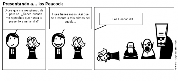 Presentando a... los Peacock
