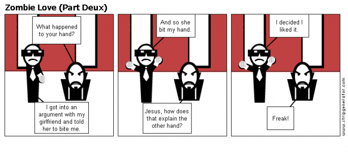 Zombie Love (Part Deux)