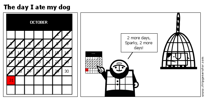 The day I ate my dog