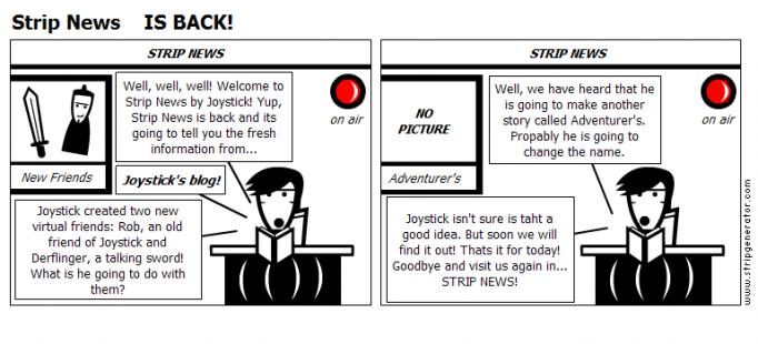 Strip News    IS BACK!