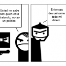 Politicos ladrones.