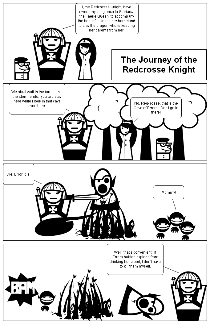 The Journey of the Redcrosse Knight