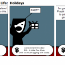 Achievements in Real Life:  Holidays