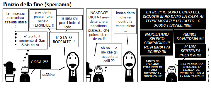 l'inizio della fine (speriamo)