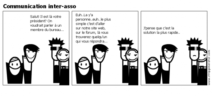 Communication inter-asso