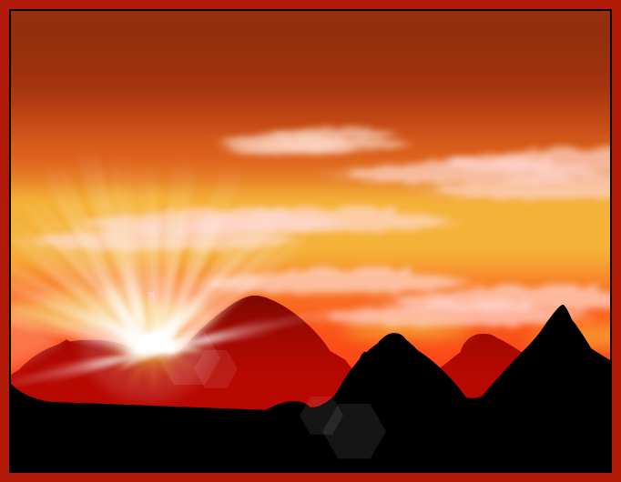 Sunrise in the Andes