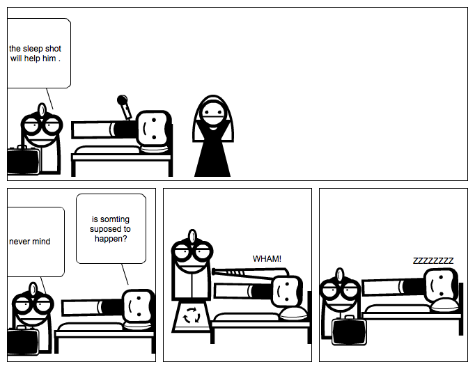 THE SLEEP CARTOON