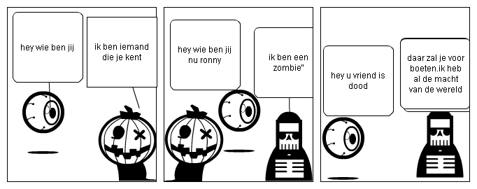 het doodskopaapje en de zombie