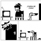 ¡Fuera de mi casa!