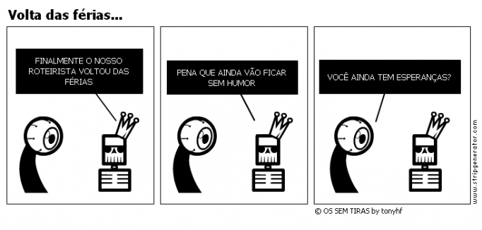 Volta das férias...