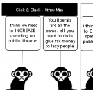 Click & CLack - Straw Man