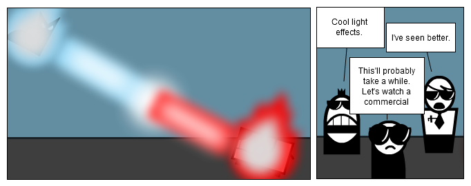 Katze VS Hund:  Light Effects