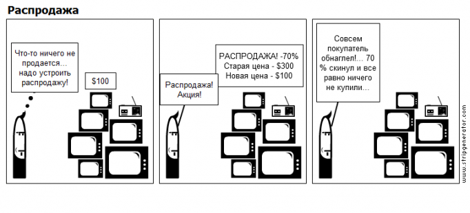 Распродажа