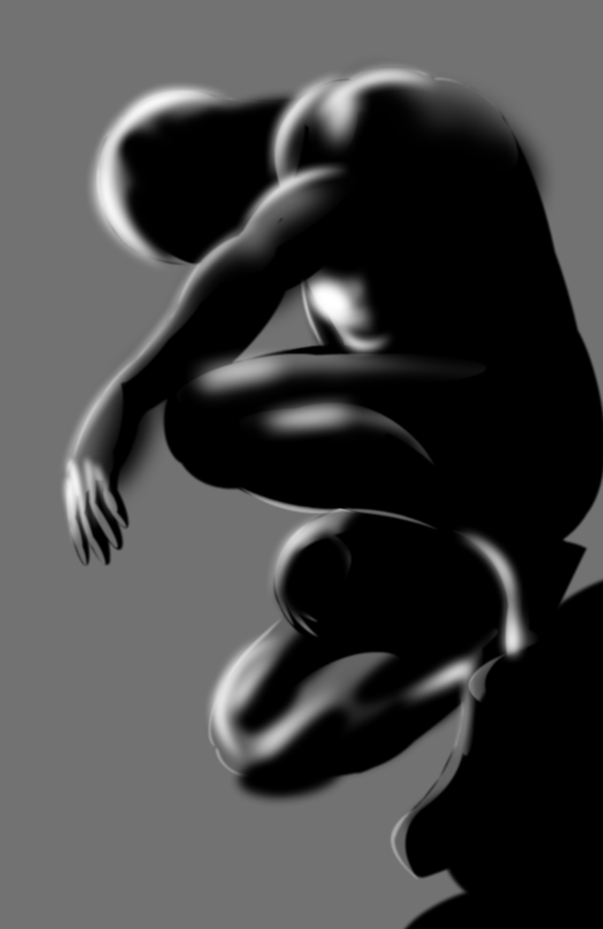 Thinking Man; KjReid