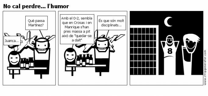 No cal perdre... l'humor
