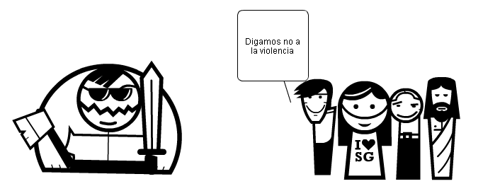 NO A LA VIOLENCIA